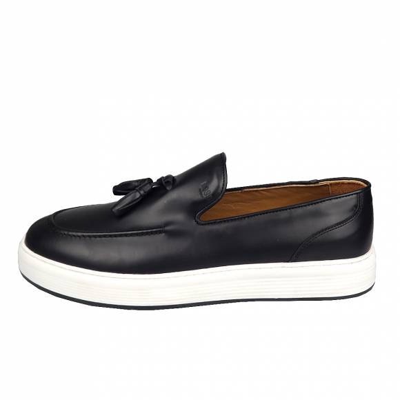 Ανδρικά Παπούτσια loafers Boss Shoes V7071 Black Diamond