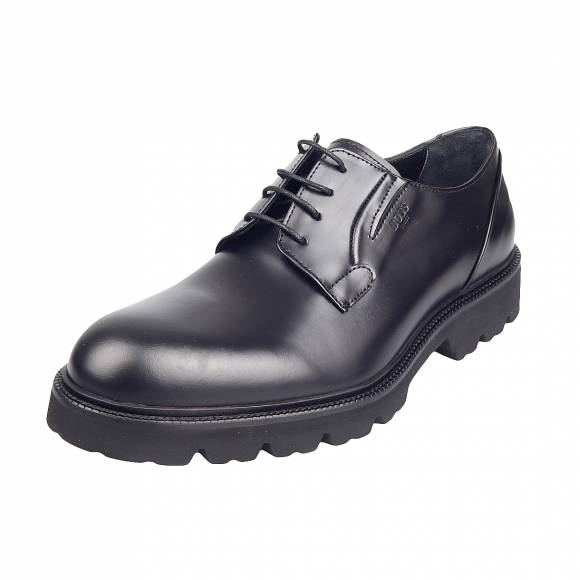 Ανδρίκα παπούτσια Casual Boss Shoes X7250 Blk Bergamo