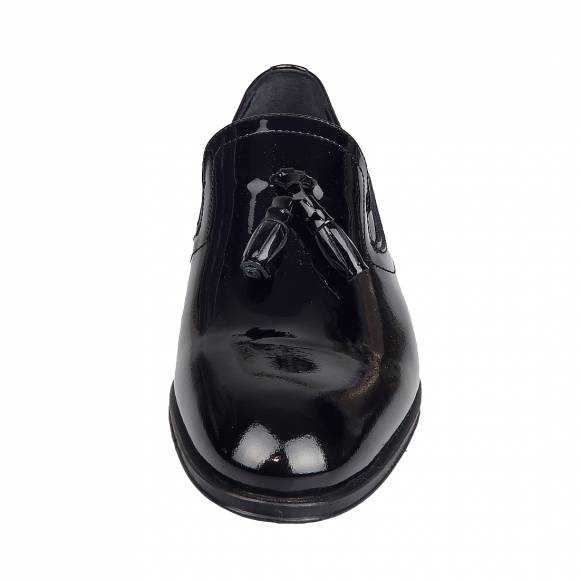 Ανδρικά κουστουμιού Boss Shoes Z5429 Black Loustrini