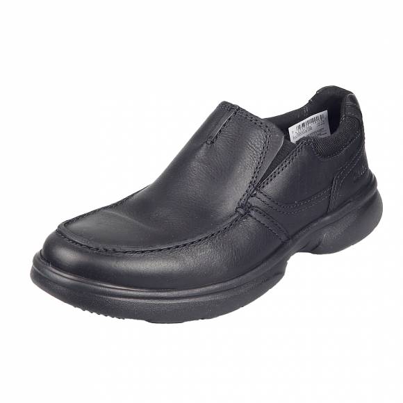 Ανδρικά Παπούτσια Casual Clarks Bradley Free 26153160 7 BlkTumbled Leather