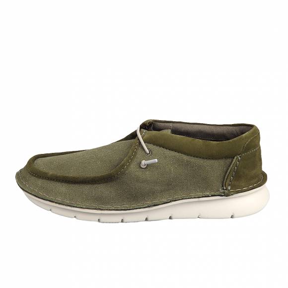 Ανδρικά Παπούτσια Casual Clarks Colehill Easy 261700197 Dark Olive Textile