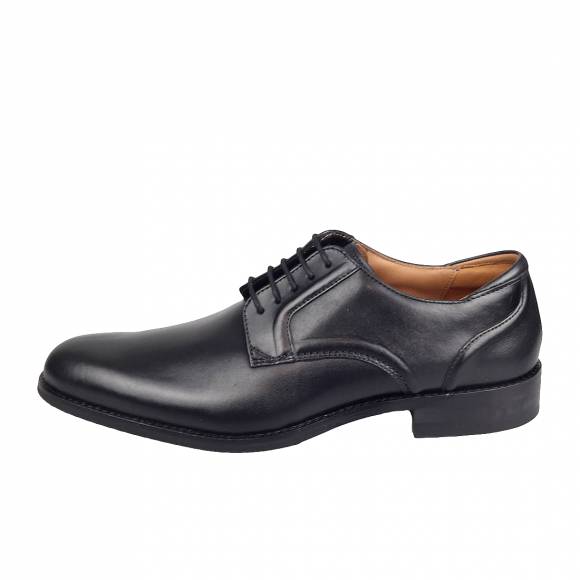 Ανδρικά Παπούτσια Casual Clarks CraftArlo Lace 261714497 Black Leather