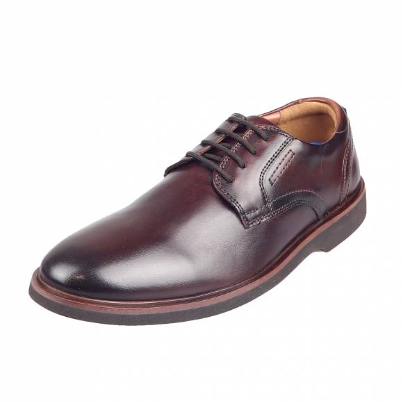 Ανδρικά Παπούτσια Casual Clarks Malwood Lace 26168167 7 Brown Leather