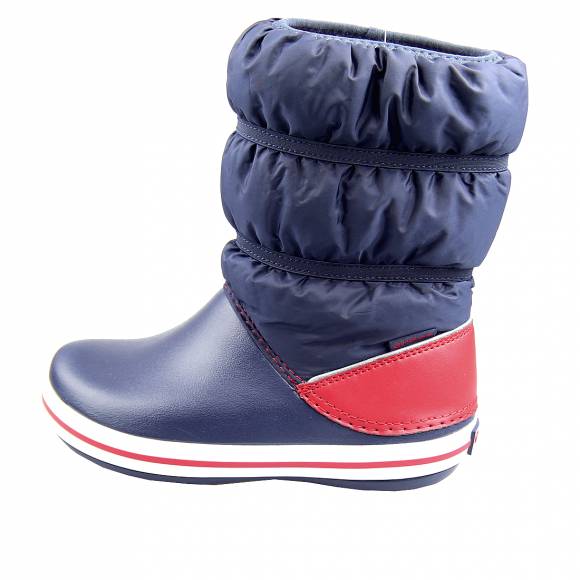Παιδικά Γαλοτσάκια Crocs 206550 485 Crocband Winter Boot K Relaxed Fit Navy Red