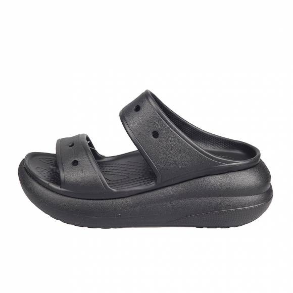 Γυναικεία Flatforms Crocs Classic 207670 001 Black Crush Sandal