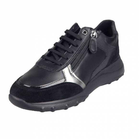 Γυναικεία Sneakers Geox Alleniee D36Lpb 05422 C9999 Geobuck Suede Black