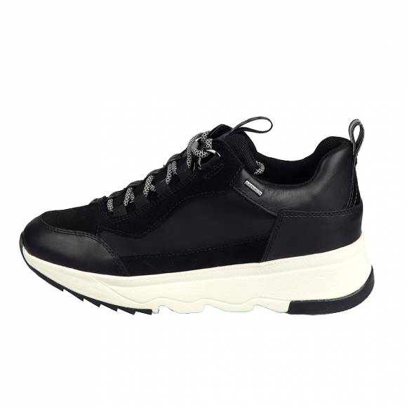 Γυναικεία Sneakers Geox Falena D26Hxc 08522 C9999 Nappa Suede Black
