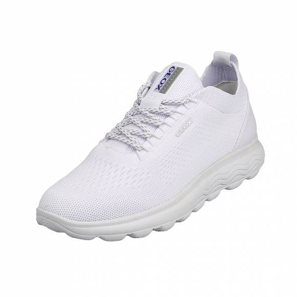 Γυναικεία Sneakers Geox Spherica D15Nua 0006K C1000 Tess Maglia White