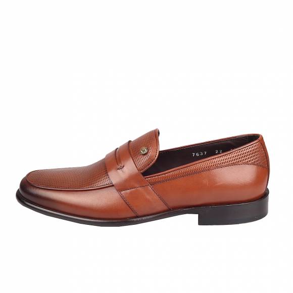 Ανδρικά Παπούτσια Κουστουμιού Gk Uomo AG3522 7637 D 22 Cognac