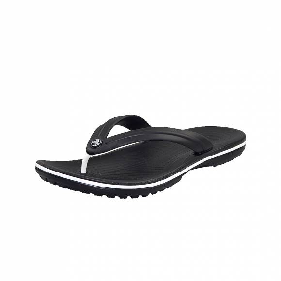 Unisex Σαγιονάρες Crocs 11033 001 Black relaxed fit crocband flip