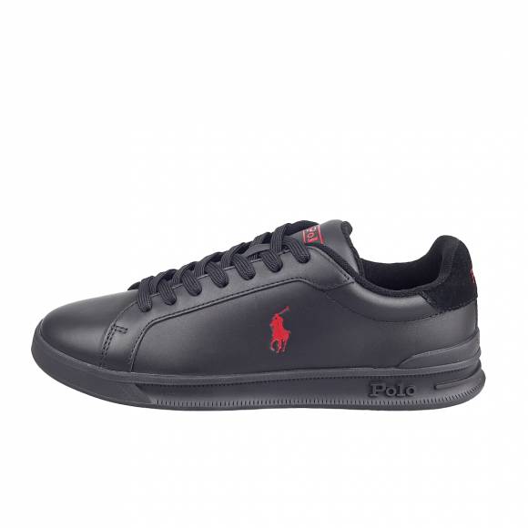 Ανδρικά Sneakers Polo Ralph Lauren Hrt Crt ll Sk Ath Black Red 809900935002