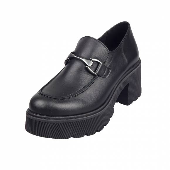 Γυναικεία Loafers Ragazza 0595 Black Leather