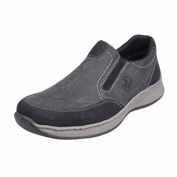 Ανδρικά Παπούτσια Casual Rieker 14362 00 Grey Combination