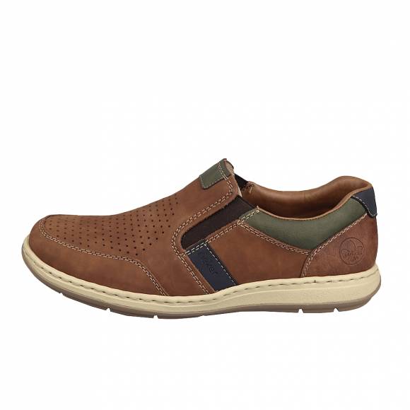 Ανδρικά Παπούτσια Casual Rieker 17371-25 Brown