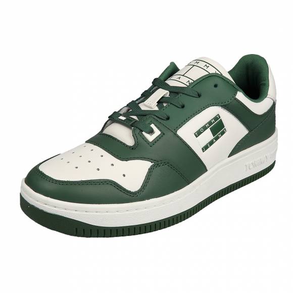 Ανδρικά Sneakers Tommy Hilfiger Em0em01216 Tjm Basket Premium Mbg Urban Green