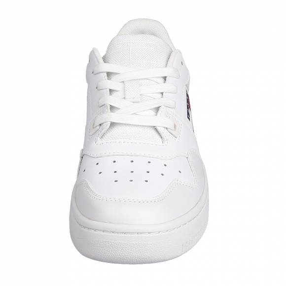 Γυναικεία Sneakers Tommy Hilfiger En0En02505 Ybs White Tjw Retro Basket Ess