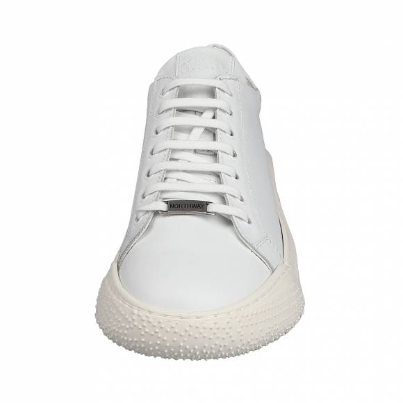 Ανδρικά Sneakers Northway 946 White Leather