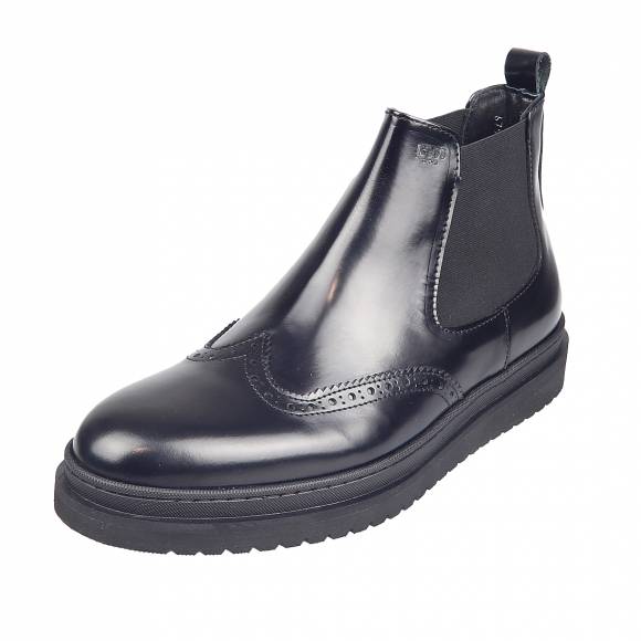 Ανδρικά Μποτάκια Boss Shoes U6795 Black Florentic