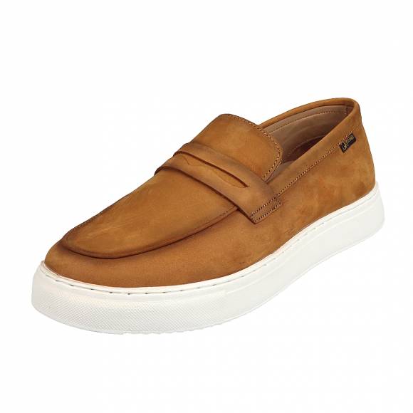 Ανδρικά Παπούτσια loafers Gk Uomo 4034 Tan Nubuck