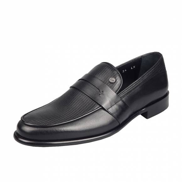 Ανδρικά Παπούτσια Κουστουμιού Gk Uomo AG3522 7637 D 34 Black