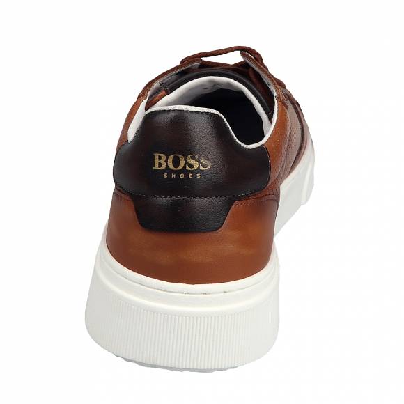 Ανδρικά Sneakers Boss Shoes Z220 Cognac Stampato