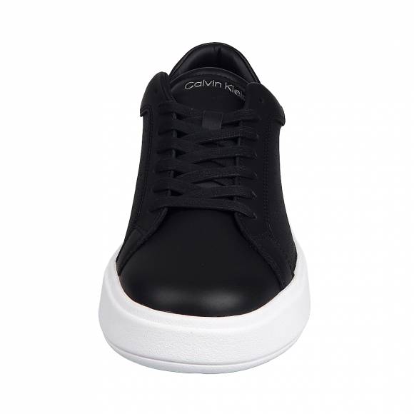 Ανδρικά Sneakers Calvin Klein Hm0hm01429 0gm Black Mono Perf Low Top Lace Up Lth Perf Mono