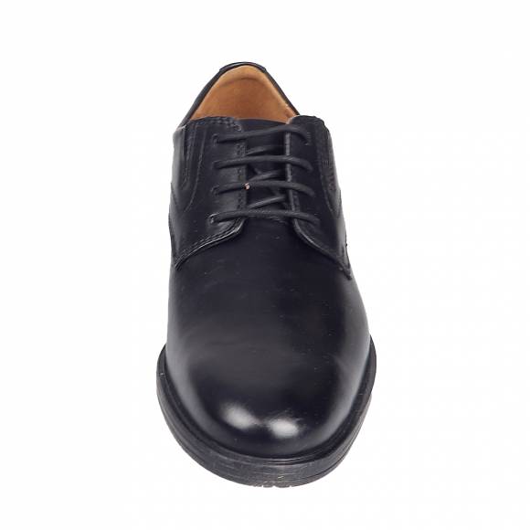 Ανδρικά Παπούτσια Κουστουμιού Clarks Whiddon Plain 261529187 Black Leather