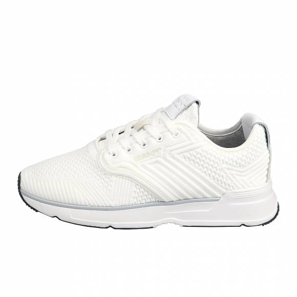 Ανδρικά Sneakers Gant Beeker 26638865 3D Knit Leather G20 Off White