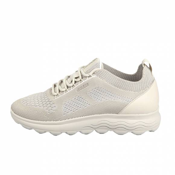 Γυναικεία Sneakers Geox D Spherica Kni Tex Rec Nap D15nua 09T85 C1002 Off White