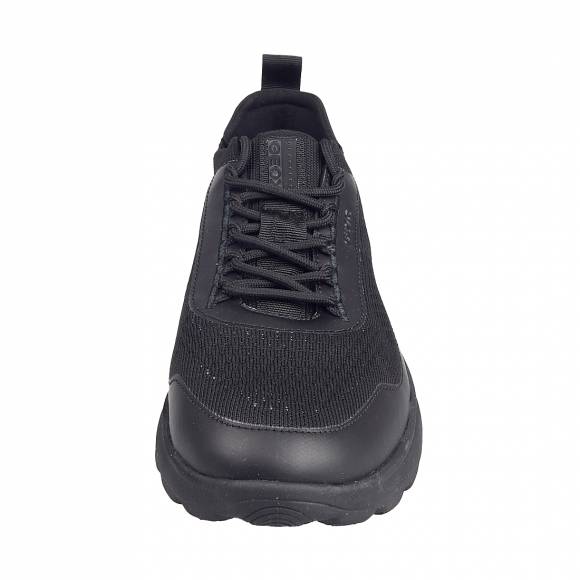 Ανδρικά Sneakers Geox Spherica U35Bya 0006k C9999 Knitted Text Black