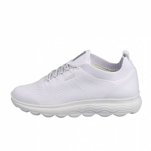 Γυναικεία Sneakers Geox Spherica D15Nua 0006K C1000 Tess Maglia White