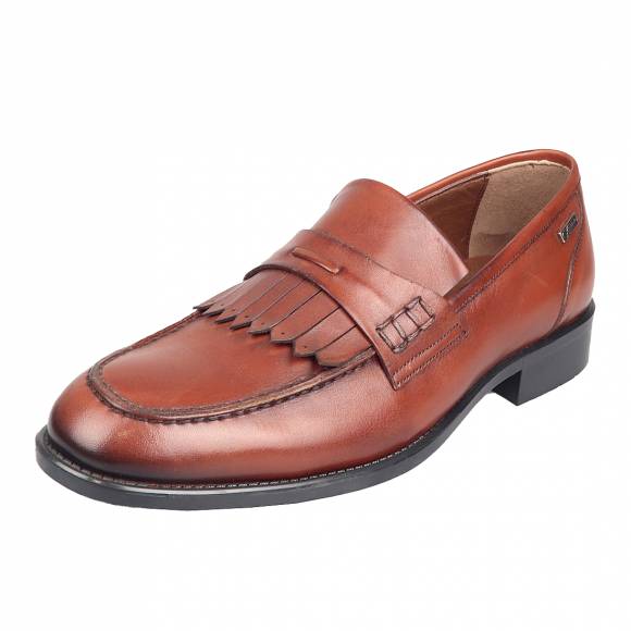 Ανδρικά Παπούτσια Κουστουμιού Gk Uomo 11561 22 Cognac