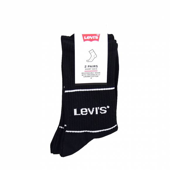 Ανδρικές Κάλτσες Levis 701210567 008 Black 2 pairs