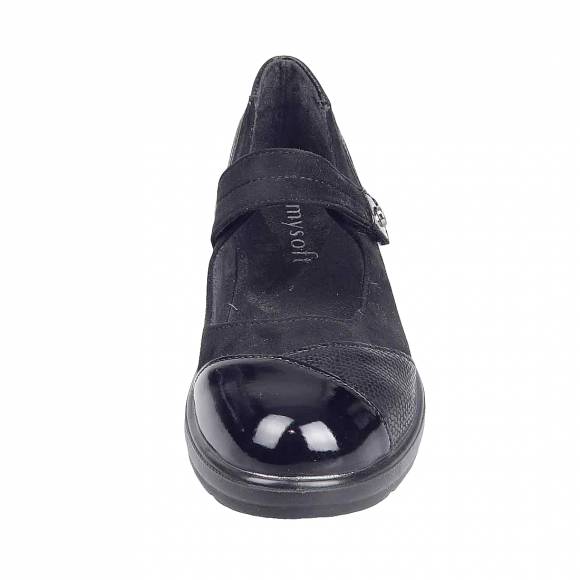 Γυναικεία Loafers Mysoft 23M527 Black