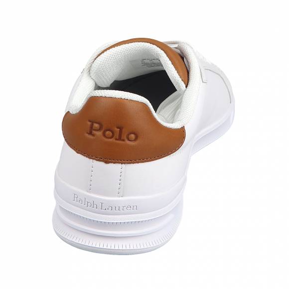 Ανδρικά Sneakers Polo Ralph Lauren Hrt Crt ll Sk Ath White Tan 809877598001