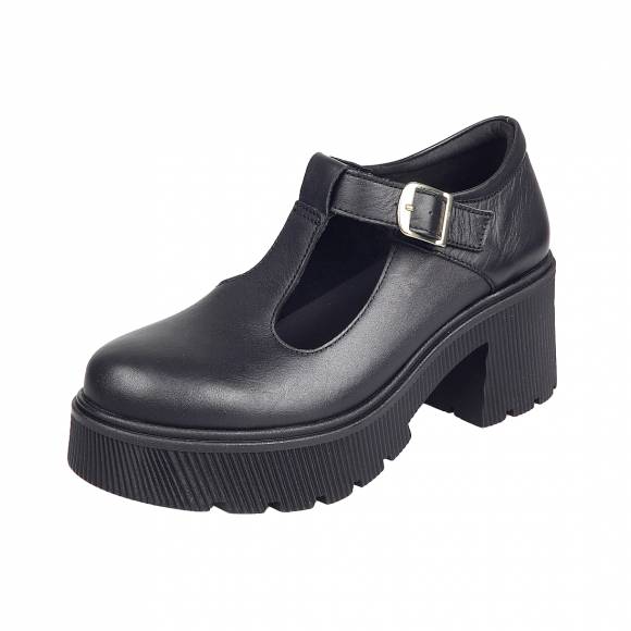 Γυναικεία Loafers Ragazza 0599 Black Leather