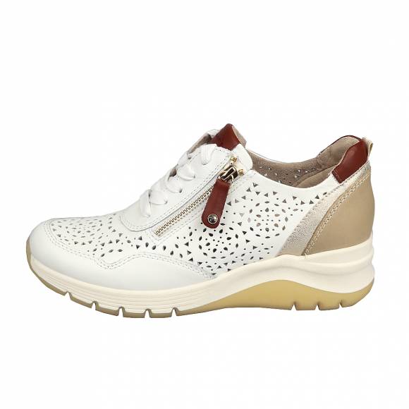 Γυναικεία Sneakers Tamaris Comfort 8-83714-20 136 White Cognac