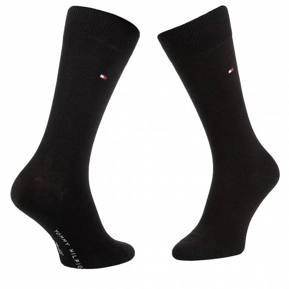 Ανδρικές Κάλτσες Tommy Hilfiger 371111 200 Black 2 Pairs