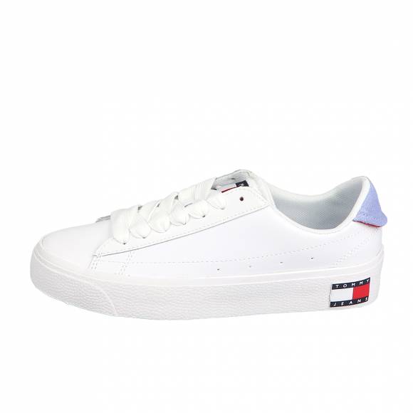 Γυναικεία Sneakers Tommy Hilfiger En0En02030 0K4 White Vulcanized Leather