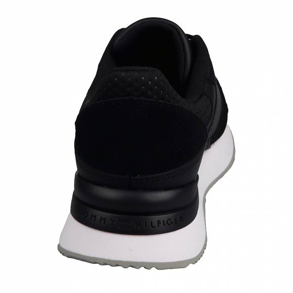 Γυναικεία Sneakers Tommy Hilfiger Fw0fw07452 Bds Black Elevated Embossed Runner